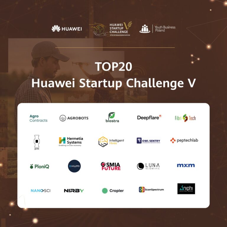 Huawei Startup Challenge V: znamy półfinałową dwudziestkę