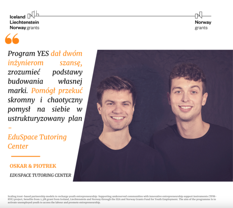 Historia Oskara i Piotrka-Young Entrepreneurs Succeed