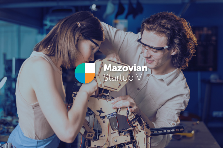 Startup podczas programu akceleracyjnego Mazovian Startup
