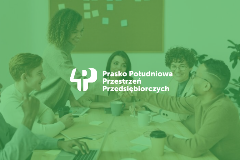 Przedsiębiorcy z Pragi-Południe podczas pracy i networkingu w 4P